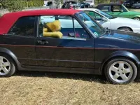 Gebraucht VW Golf Cabriolet 98 PS (72 kW) 1992 Schwarz Cabrio