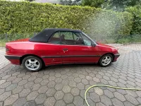 Gebraucht Peugeot 306 Cabriolet 101 PS (74 kW) 1995 Rot Cabrio