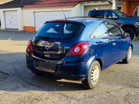 Gebraucht Opel Corsa Edition 83 PS (61 kW) 2012 Blau Kleinwagen