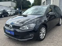 Gebraucht VW Golf VII LOUNGE 110 PS (80 kW) 2015 Schwarz Kombi