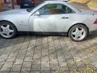 Gebraucht Mercedes SLK230 197 PS (144 kW) 1997 Silber Cabrio