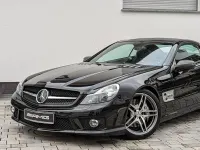 Gebraucht Mercedes SL63 AMG AMG 525 PS (386 kW) 2008 Schwarz Cabrio