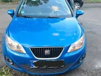 Gebraucht Seat Ibiza 96 PS (70 kW) 2011 Blau Kleinwagen
