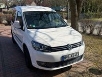 Gebraucht VW Caddy Comfortline 102 PS (75 kW) 2014 Weiß Van / Kleinbus