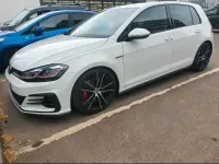 Gebraucht VW Golf VII GTI 245 PS (180 kW) 2018 Weiß Limousine