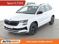 Gebraucht Skoda Karoq SportLine 150 PS (110 kW) 2023 Bila moon moon white SUV