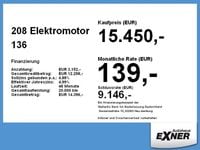 Gebraucht Peugeot e-208 GT 100 kW (136 PS) 2021 Blau Kleinwagen