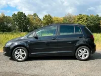 Gebraucht VW Golf Plus Match 105 PS (77 kW) 2012 Schwarz Van / Kleinbus