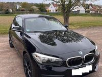 Gebraucht BMW 116 109 PS (80 kW) 2016 Schwarz Kleinwagen