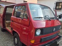 Second-hand VW Multivan 69 CP (50 kW) 1989 Roșu Monovolum