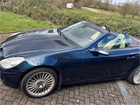 Gebraucht Mercedes SLK280 231 PS (169 kW) 2006 Blau Cabrio