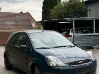 Gebraucht Ford Fiesta 60 PS (44 kW) 2008 Blau Kleinwagen