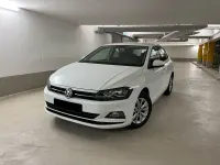 Gebraucht VW Polo Highline 95 PS (69 kW) 2019 Weiß Kleinwagen