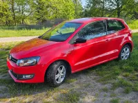 Gebraucht VW Polo Match 60 PS (44 kW) 2012 Rot Kleinwagen