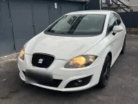 Usata Seat Leon 105 CV (77 kW) 2010 Bianco Utilitaria