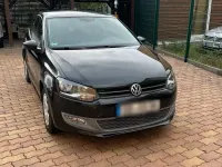 Gebraucht VW Polo Highline 90 PS (66 kW) 2010 Schwarz Kleinwagen