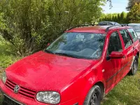 Brugt VW Golf IV 55 HK (40 kW) 2002 Rød Stationcar