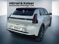 Neu Renault 5 E-Tech Komfort 11 kW (15 PS) 2025 Perlmuttweiß mit dach in black pearlschwarz (schwarz)