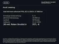 Gebraucht Audi A6 Advanced Plus 265 PS (194 kW) 2023 Brillantschwarz Kombi