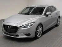 Gebraucht Mazda 3 Exclusive-Line 120 PS (88 kW) 2018 Sonicsilbermet. Limousine