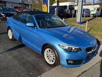 Gebraucht BMW 218 Advantage 136 PS (100 kW) 2018 Blau Cabrio