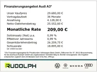 Gebraucht Audi A3 Advanced Plus 150 PS (110 kW) 2024 Mythosschwarz metallic Limousine