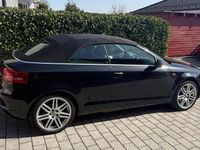 Gebraucht Audi A3 Cabriolet S-Line 125 PS (91 kW) 2012 Schwarz Cabrio
