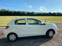 Gebraucht Mitsubishi Space Star 71 PS (52 kW) 2017 Weiß Kleinwagen