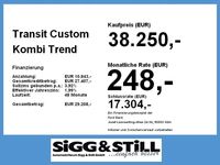 Neu Ford Transit Custom Trend 136 PS (100 kW) 2025 Frost weiß Kombi