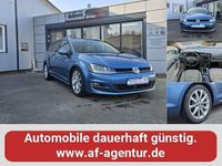 Second-hand VW Golf VII Highline 150 CP (110 kW) 2014 Albastru Break