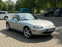 Używany Mazda MX5 110 KM (80 kW) 1999 Srebrny Kabriolet