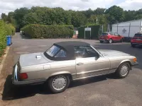 Gebraucht Mercedes 560 242 PS (177 kW) 1987 Gold Coupé