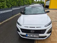 Gebraucht Hyundai Kona N Line 120 PS (88 kW) 2023 Weiß SUV
