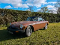Gebraucht MG B 92 PS (67 kW) 1980 Braun Cabrio
