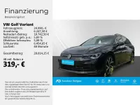 Gebraucht VW Golf VIII R-line 131 PS (96 kW) 2024 Schwarz Kombi