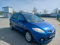 Gebraucht Mazda 5 110 PS (80 kW) 2008 Blau Van / Kleinbus
