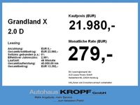 gebraucht Opel Grandland X 2.0 D 2020 Sitzheizung,Parkpilot,