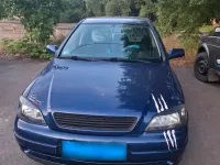 Gebraucht Opel Astra 105 PS (77 kW) 2003 Blau Limousine