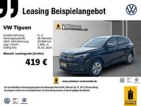 Neu VW Tiguan 150 PS (110 kW) 2025 Schwarz SUV