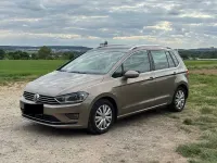 Gebraucht VW Golf Sportsvan Highline 125 PS (91 kW) 2014 Beige Van / Kleinbus