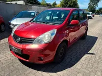 Gebraucht Nissan Note Acenta 88 PS (64 kW) 2010 Rot Kleinwagen
