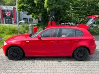 Gebraucht BMW 116 116 PS (85 kW) 2008 Rot Kleinwagen