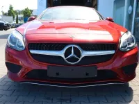 Gebraucht Mercedes SLC200 184 PS (135 kW) 2018 Designo hyazinthrot metallic Cabrio