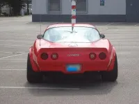 Gebraucht Corvette C3 169 PS (124 kW) 1980 Rot Coupé