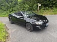 Gebraucht VW Eos 122 PS (89 kW) 2011 Schwarz Cabrio