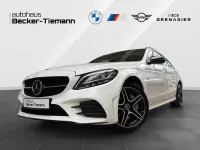Gebraucht Mercedes C300e AMG 306 PS (225 kW) 2020 Polarweiss  unilack Kombi