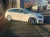 Gebraucht Seat Leon ST FR 184 PS (135 kW) 2015 Weiß Kombi