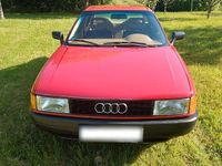 Second-hand Audi 80 90 CP (66 kW) 1987 Roșu Berlinǎ