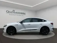 Gebraucht Audi Q8 Sportback e-tron S-Line 250 kW (340 PS) 2024 Gletscherweiß metallic SUV