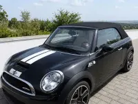 Gebraucht Mini John Cooper Works Cabriolet 211 PS (155 kW) 2009 Schwarz Cabrio